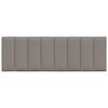 vidaXL Headboard Cushion "Hanko" Taupe 120 cm Fabric