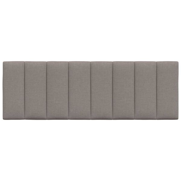 vidaXL Headboard Cushion "Hanko" Taupe 120 cm Fabric