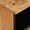 vidaXL Nattduksbord Naturf&auml;rg 40 x 33 x 46 cm Massivt mangotr&auml;