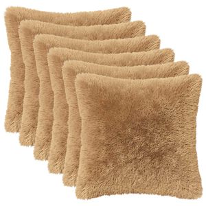 vidaXL Kudde med kudde HEERLEN 2 st Taupe PV Fleece