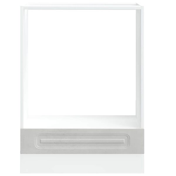 vidaXL &Ouml;versk&aring;p Kalmar betonggr&aring; konstruerat tr&auml;