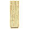 vidaXL Bokhylla/rumsavdelare 60x35x103 cm massiv furu