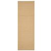 vidaXL Matta naturlig sisal 66x200 cm