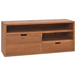 vidaXL TV-b&auml;nk 90x30x40 cm massiv teak