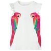 T-shirt f&ouml;r barn ecru 116