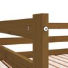 vidaXL Dagbädd honungsbrun massiv furu 2x(90x200) cm