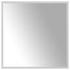 vidaXL LED Badrumsspegel med spegel Transparent 60 x 60 cm h&auml;rdat glas