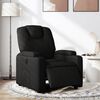 vidaXL Elektrisk reclinerf&aring;t&ouml;lj svart tyg