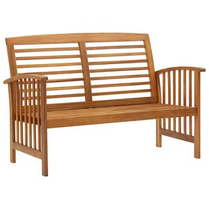 vidaXL Tr&auml;dg&aring;rdsb&auml;nk 119 cm massivt akaciatr&auml;