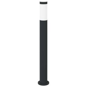 vidaXL Pollare 80 cm rostfritt st&aring;l IP44