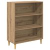 vidaXL Sideboard Artisan Ek 69,5 x 32,5 x 90 cm Konstruerat tr&auml;