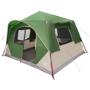 vidaXL Instant T&auml;lt med tak Gr&ouml;n 365 x 380 x 200 cm Polyester och St&aring;l