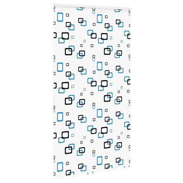 vidaXL Duschrullgardin med kassett 130x240 cm tyg bredd 126 cm