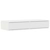 vidaXL S&auml;ngl&aring;dor Vit 100 x 36,5 x 16,5 cm Konstruerat tr&auml;