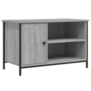 vidaXL Tv-b&auml;nk gr&aring; sonoma 80x40x50 cm konstruerat tr&auml;