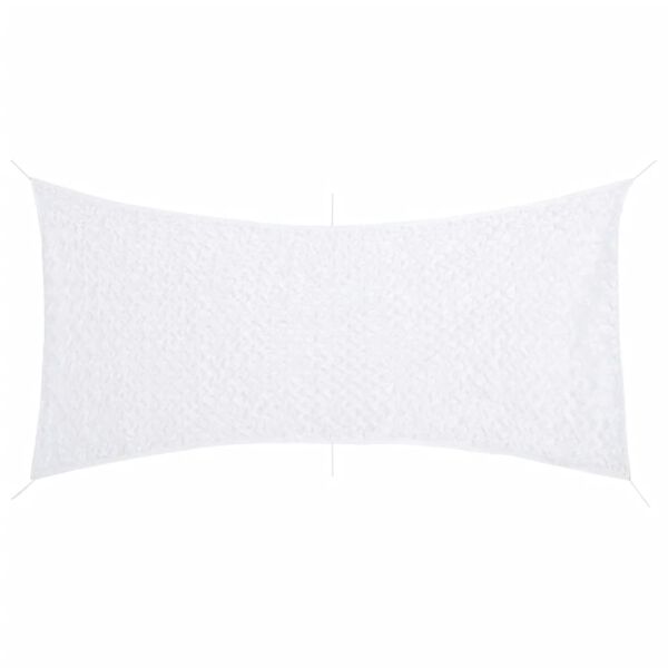 vidaXL Camouflagen&auml;t med f&ouml;rvaringsv&auml;ska 506x279 cm vit