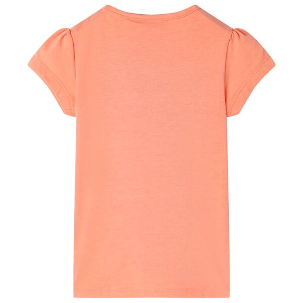 T-shirt f&ouml;r barn neonorange 116