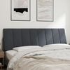 vidaXL Headboard Cushion "Hanko" Dark Grey 160 cm Velvet
