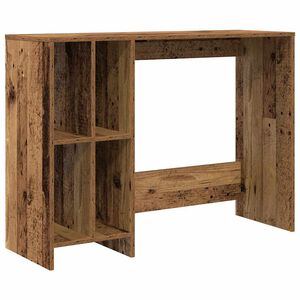 vidaXL Skrivbord &aring;ldrat tr&auml; 102,5x35x75 cm konstruerat tr&auml;