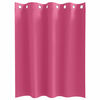 vidaXL M&ouml;rkl&auml;ggningsgardiner med Ringar 2 pcs Klart Pink 140 x 140 cm