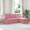 vidaXL Soffa Rosa