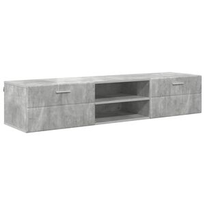 vidaXL Tr&auml;sk&aring;p 150 x 39 x 30 cm H&ouml;gblanka vita Konstruerat tr&auml;