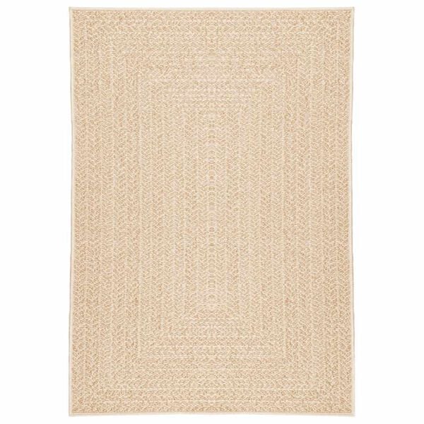 vidaXL Matta ZIZUR beige 120x170 cm jutelook inomhus och utomhus
