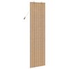 vidaXL Rullgardin med gardiner Natur 60 x 220 cm Bambu