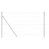 vidaXL St&auml;ngselstolpe Galvaniserad 25 x 1,4 m St&aring;l