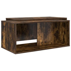 vidaXL Kaffebordsset 2 st R&ouml;kt ek 90 x 48 x 40 cm Konstruerat tr&auml;