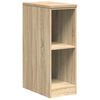 vidaXL Garagesk&aring;p Sonoma ek 30x51x85 cm massiv tr&auml; furu