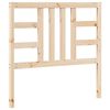 vidaXL Sänggavel 106x4x100 cm massiv furu