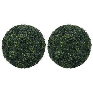 vidaXL Konstgjorda buxbombollar 2 st 52 cm