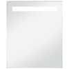 vidaXL Badrumsspegel LED 50x60 cm