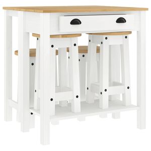 vidaXL Barm&ouml;bler 5 delar massiv furu