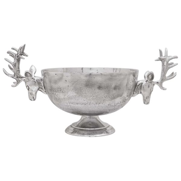 vidaXL Kopp Silver 62 x 35 x 33 cm Aluminium