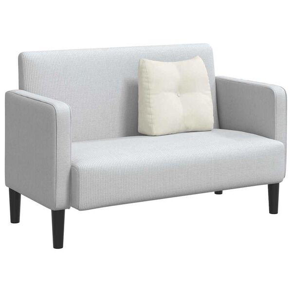 vidaXL Ryggkudde Kräm 45 x 24 x 50 cm Sammet