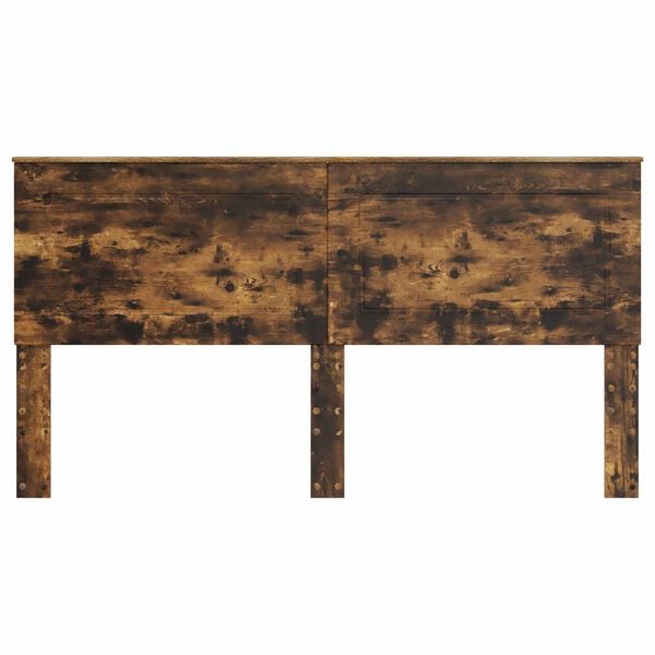 vidaXL Huvudgavel R&ouml;kt ek 200 cm Konstruerat tr&auml;