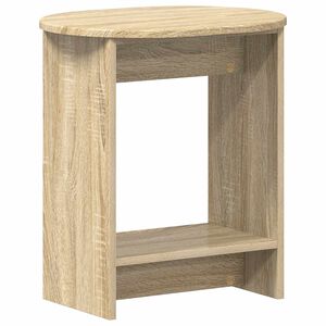 vidaXL Sidobord Sonoma-ek 50 x 39,5 x 55 cm Konstruerat tr&auml;
