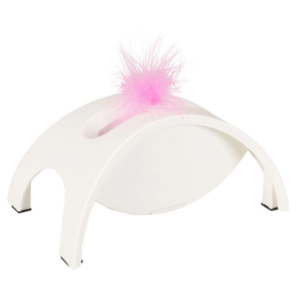 FLAMINGO Kattleksak Crazy Bridge 19x12x9 cm vit