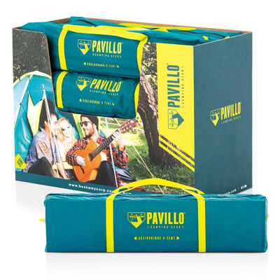 Pavillo Tält Cool Ground 3 blå och gul