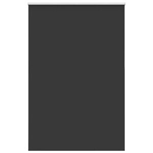 vidaXL Rullgardin m&ouml;rkl&auml;ggning svart 160x210 cm tyg bredd 156,6 cm