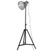 vidaXL Golvlampa 25 W vintage silver 61x61x90/150 cm E27