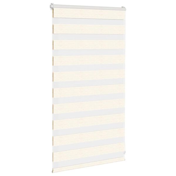 vidaXL Rullgardin zebra 70x100 cm tyg bredd 65,9 cm polyester