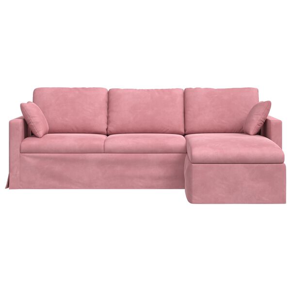 vidaXL Soffa Rosa