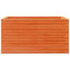 vidaXL Odlingsl&aring;da vaxbrun 90x60x45,5 cm massiv furu