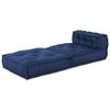 vidaXL Modulär soffa Indigo 70 x 70 x 56 cm tyg