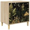 vidaXL Badrumssk&aring;p RHENEN Sonoma-ek 60 x 40 x 60 cm Konstruerat tr&auml;