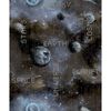Noordwand Tapet Good Vibes Galaxy Planets and Text bl&aring; och svart