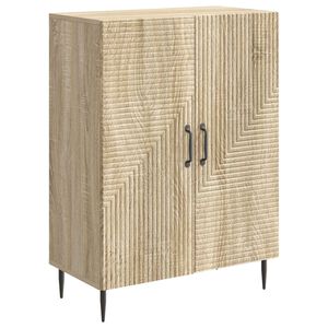 vidaXL Sideboard Sonoma-ek 66 x 34,5 x 89,5 cm Konstruerat tr&auml;